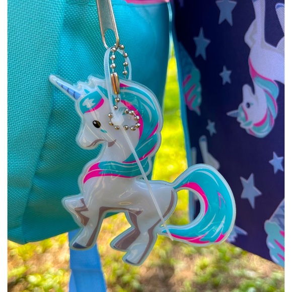 Five-Piece Unicorn Backpack Set NWT - Picture 4 of 6
